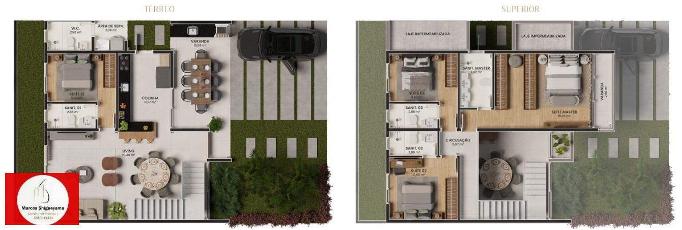 Casa de Condomínio à venda com 4 quartos, 165m² - Foto 6