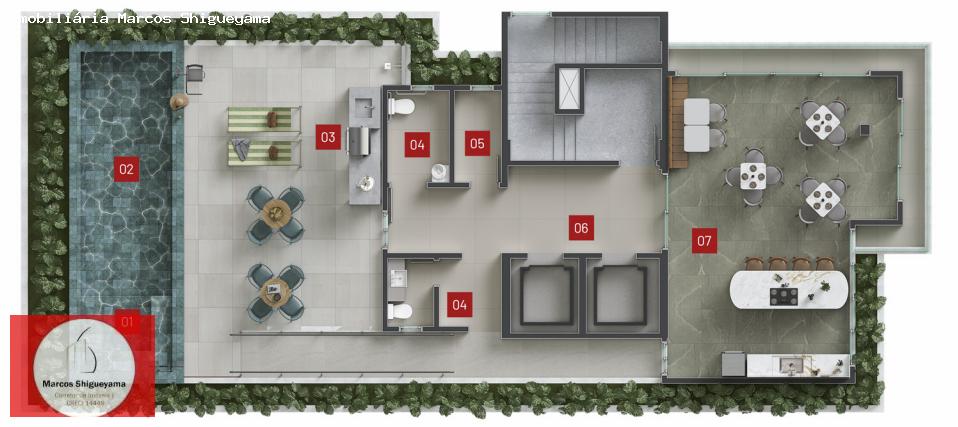 Apartamento à venda com 2 quartos, 61m² - Foto 9