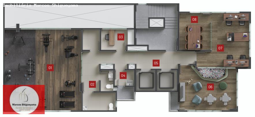 Apartamento à venda com 2 quartos, 61m² - Foto 10