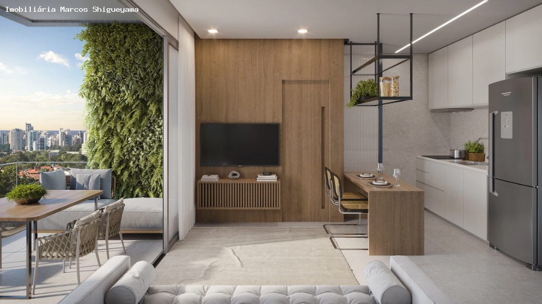 Apartamento à venda com 1 quarto, 39m² - Foto 1