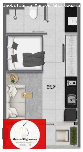 Apartamento, 1 quarto, 27 m² - Foto 15