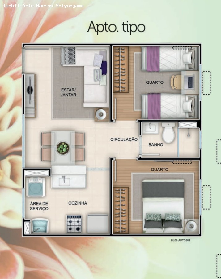Apartamento, 2 quartos, 42 m² - Foto 8